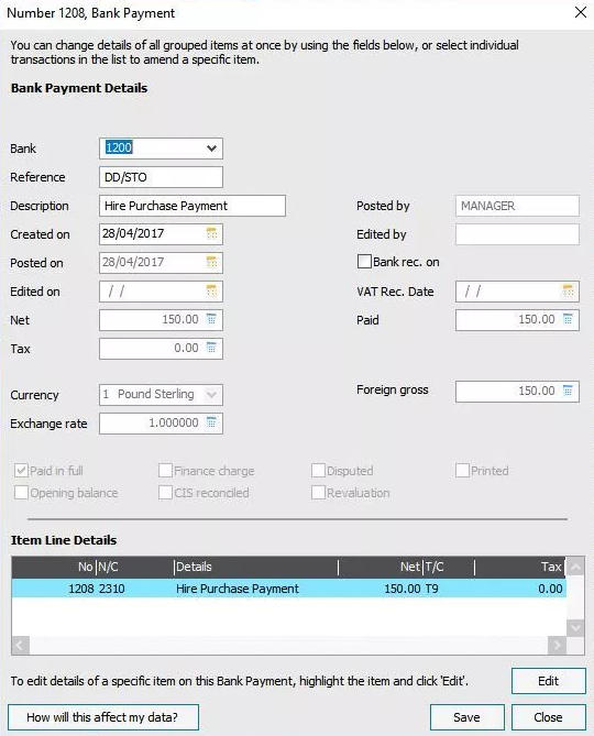 Sage error correction