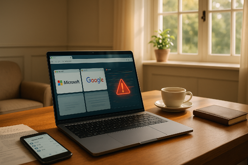 IT support, your lifeline, Check who you call, it may be a scam