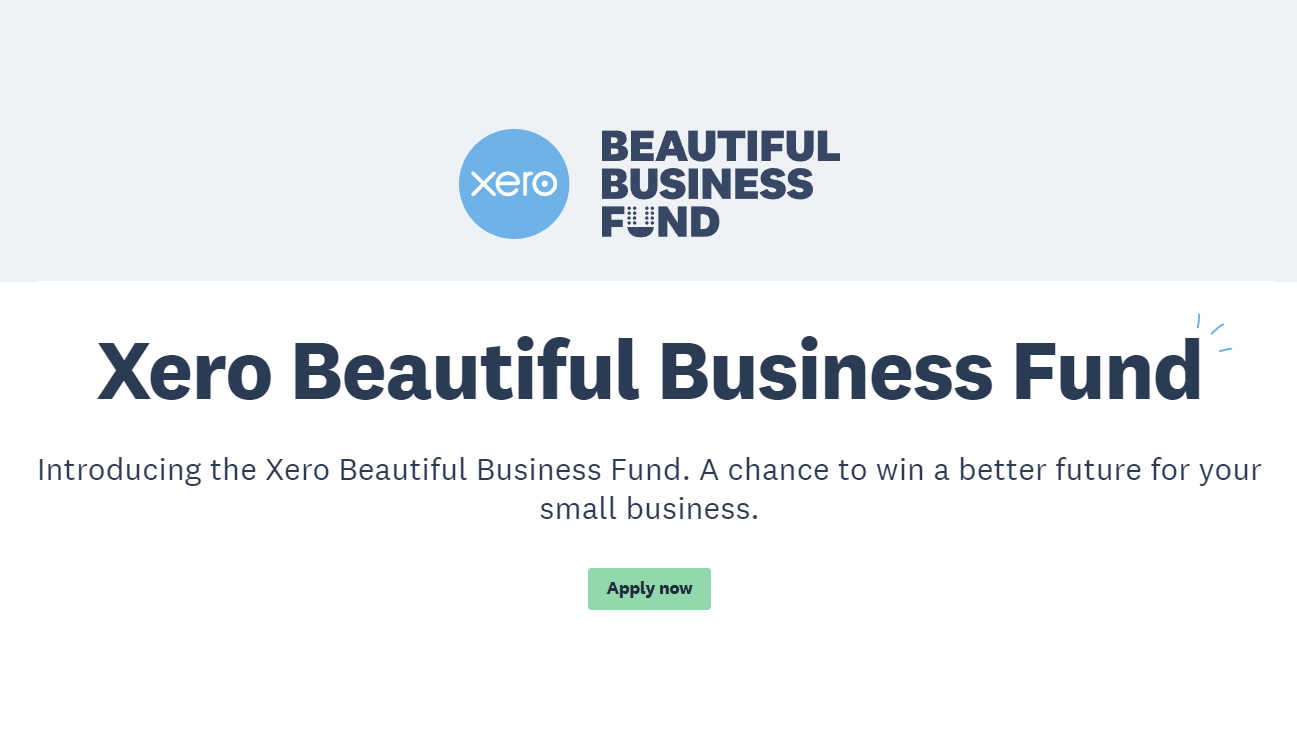 Are you going to apply to the Xero Beautiful Business Fund?